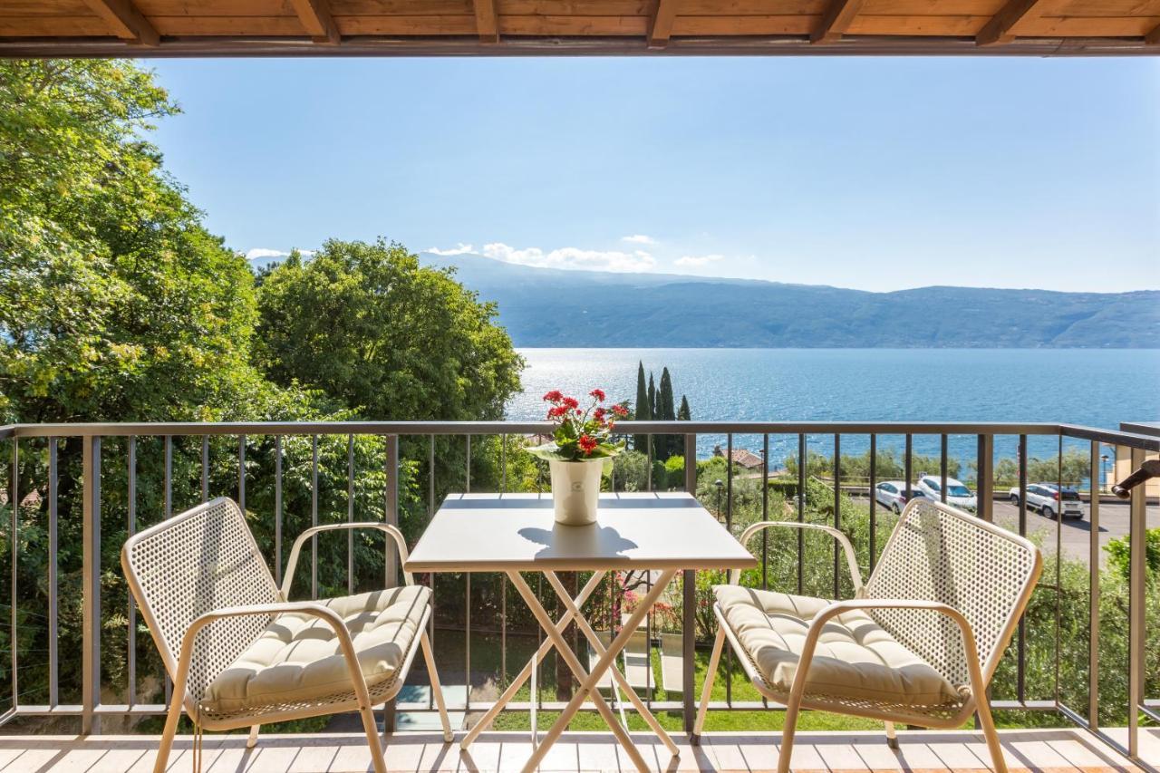 Hotel Meandro - Lake View Gargnano Exterior foto
