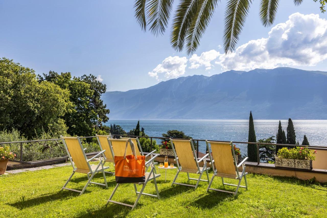 Hotel Meandro - Lake View Gargnano Exterior foto